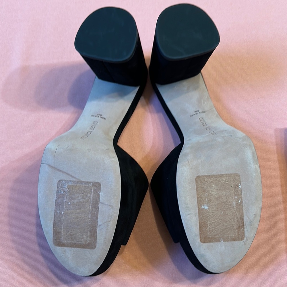 New Veronica Beard Black Women's Slide Sandals size 8. - Picture 8 of 10